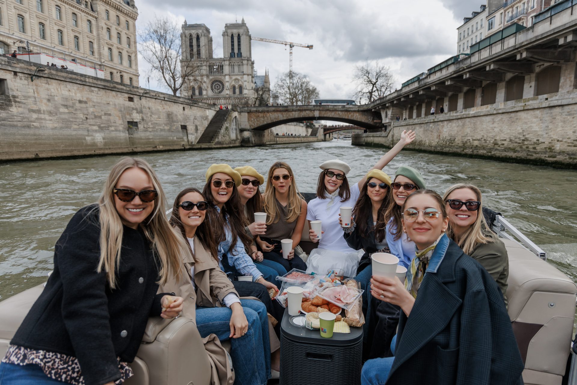 EVJF sur un bateau